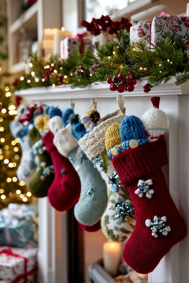 20. Felt Mittens, Hats, and Scarves as Accents - photo 2