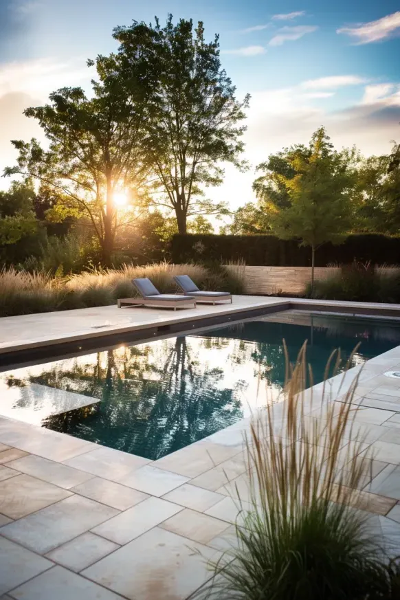 Contemporary Pool Retreat Ideas