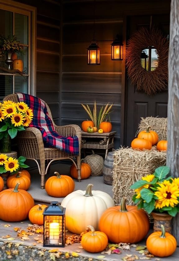 Harvest-Inspired Porch Accents