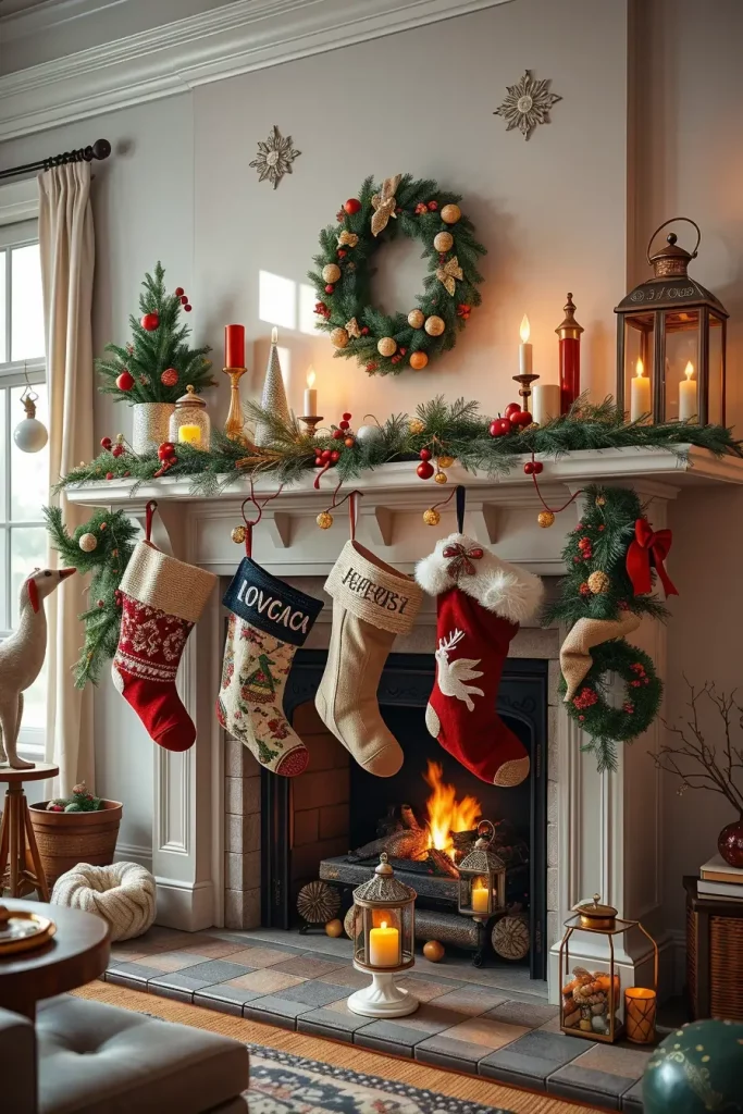 Christmas Stocking Ideas for the Fireplace - photo 2