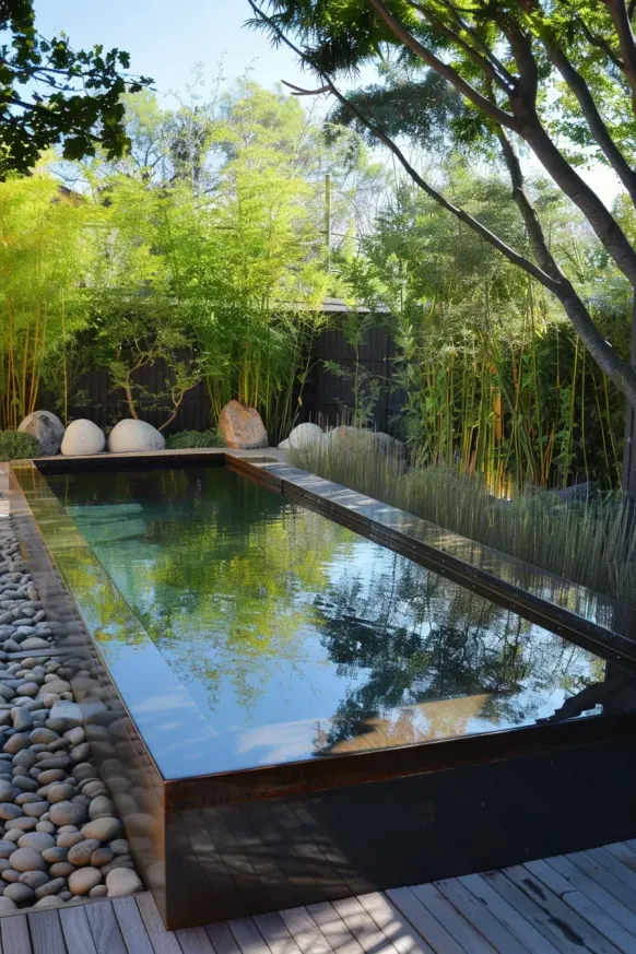 Zen Garden Above Ground Pool
