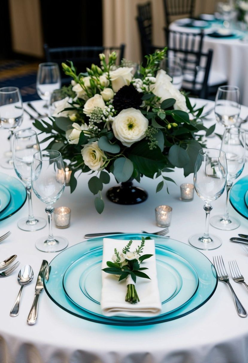 10) Glass Charger Plates