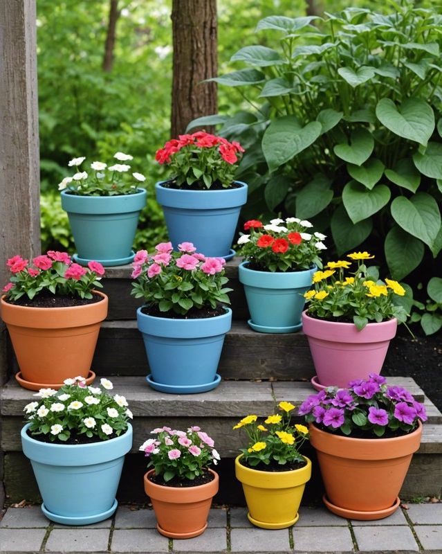 17) Fairy Garden Flower Pot Decorations