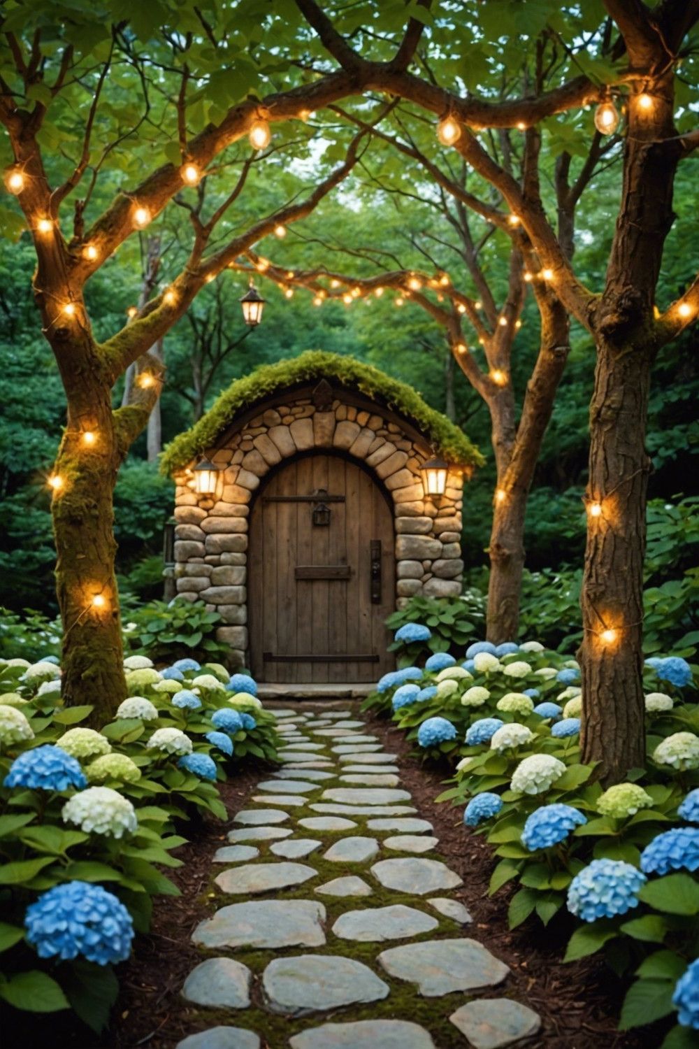 Whimsical Woodland Garden Style