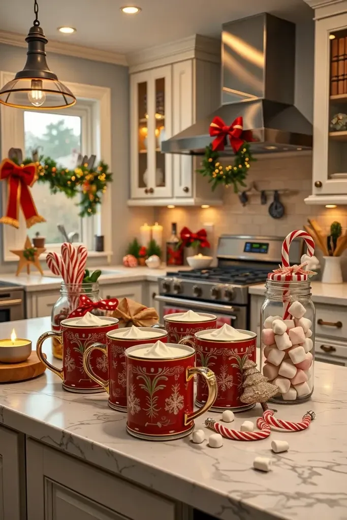 Setting Up a Holiday Mug and Drink Station - photo 2