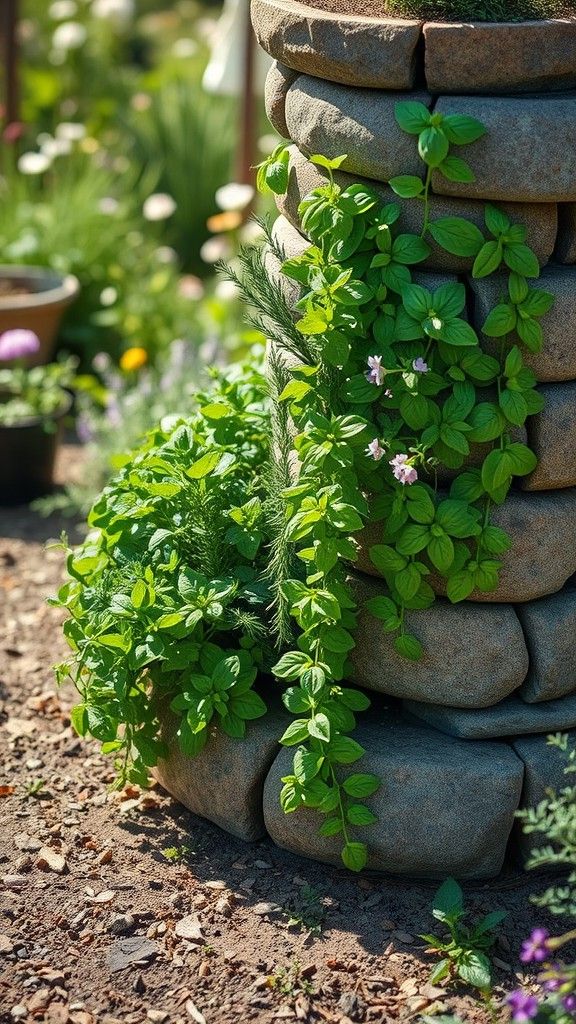 Building an Herb Spiral