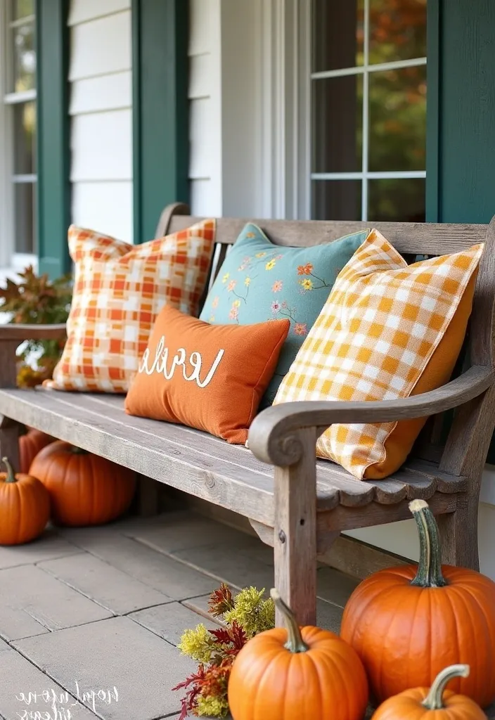 12. Autumn-Ready Throw Pillows