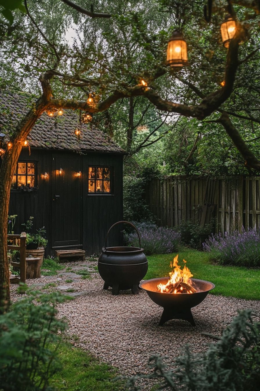 20 Spellbinding Backyard Ideas for a Witchy Outdoor Retreat