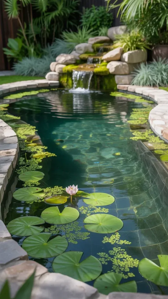 3. Natural Swimming Pools in a Backyard Setting