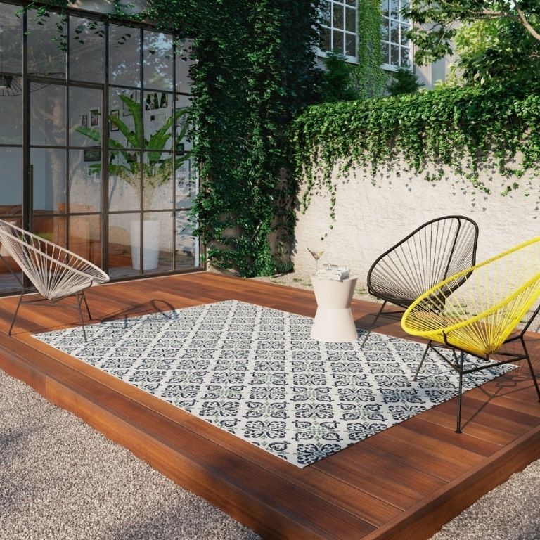 Add a Stylish Rug to Your Sitting Area