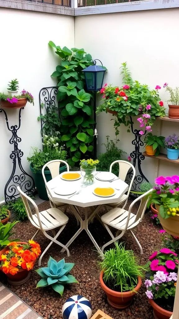 22. Garden Table and Chairs for Alfresco Dining
