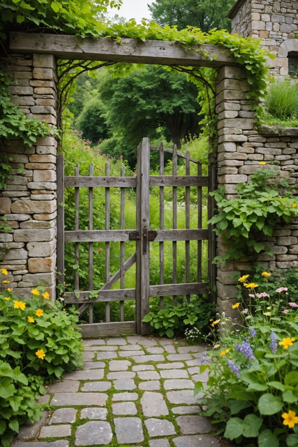 Charming Vintage Garden Gates