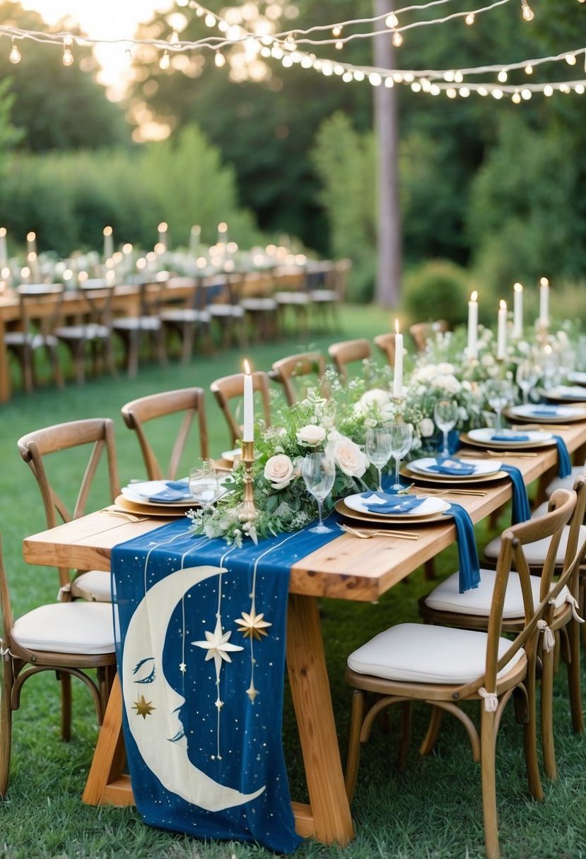15) Cosmic and Celestial Table Designs