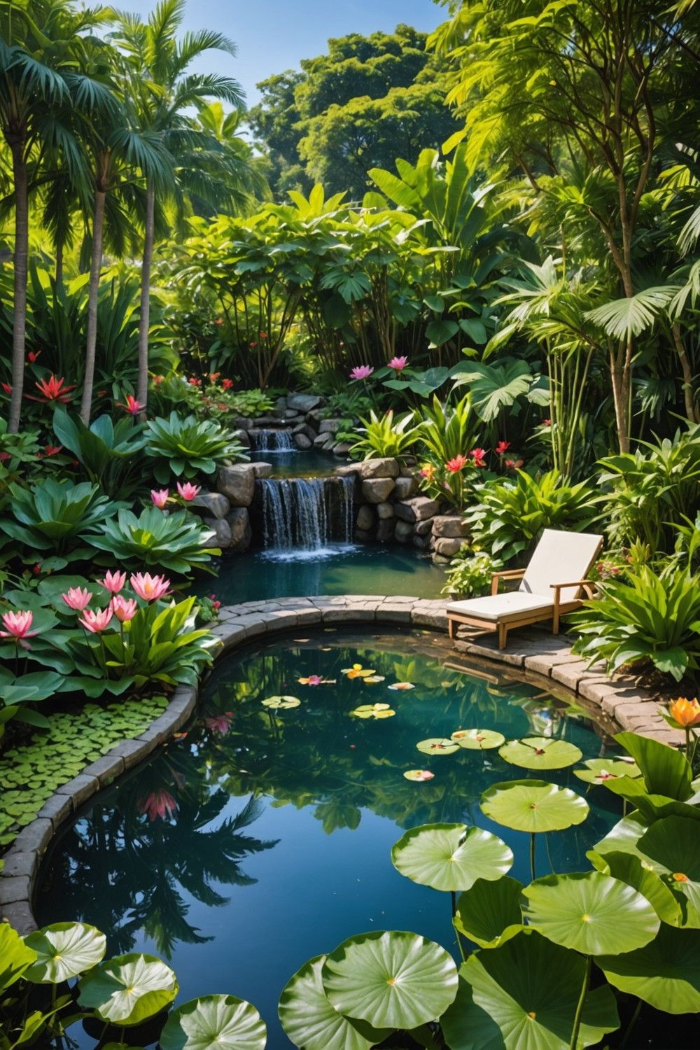 A Water Feature for a Calm Retreat