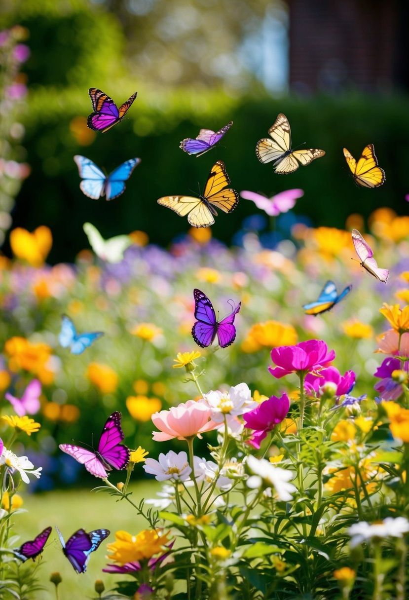 13) Symbolic Butterfly Release