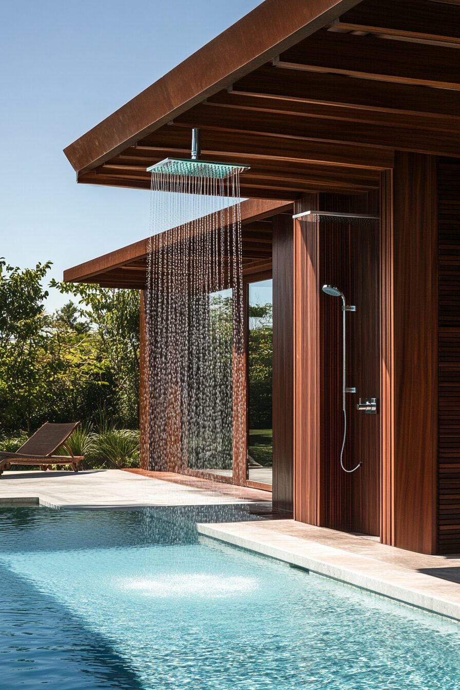 38 Tropical Modern Pool House Ideas - photo 28