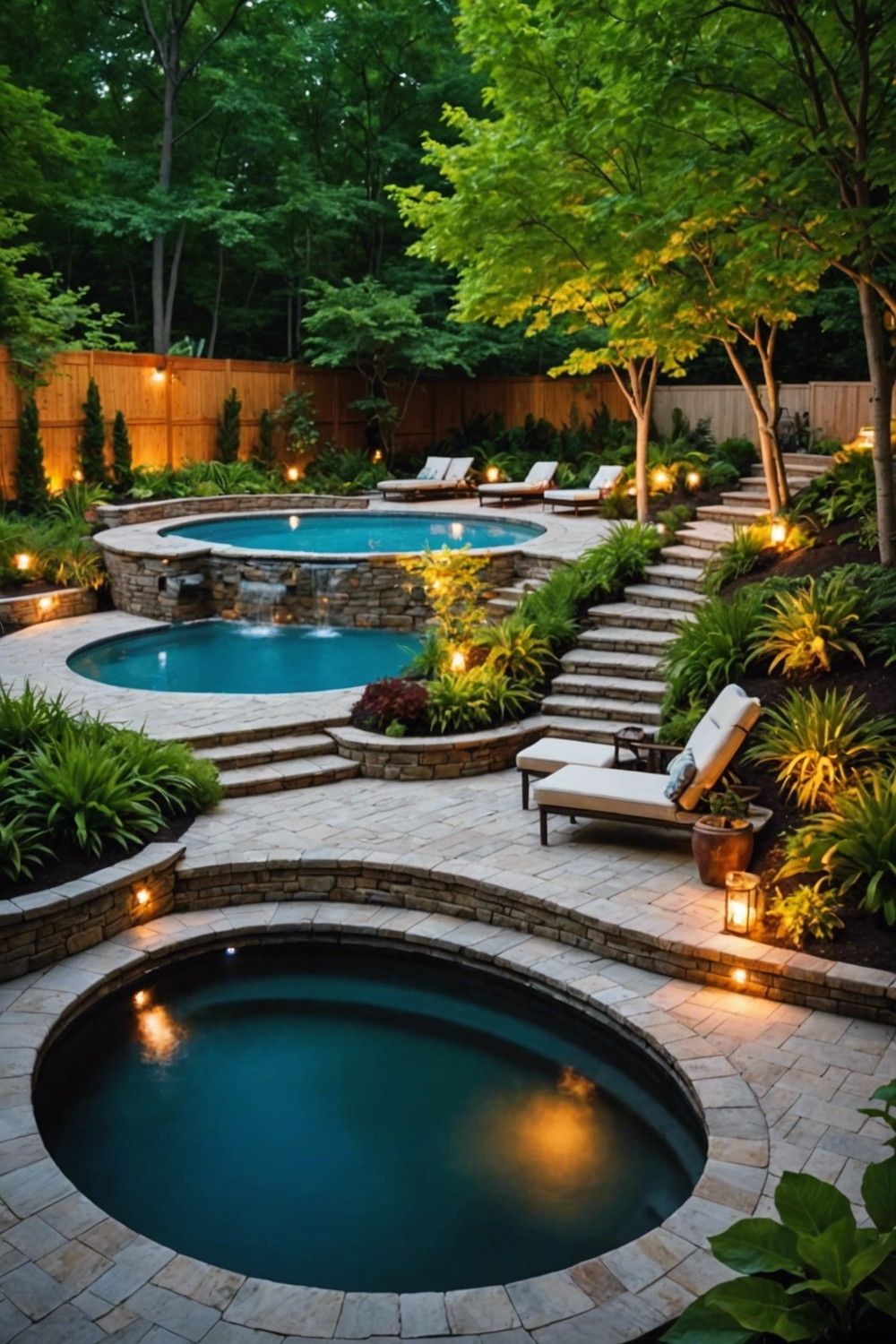 Private Cove Pool Design Ideas