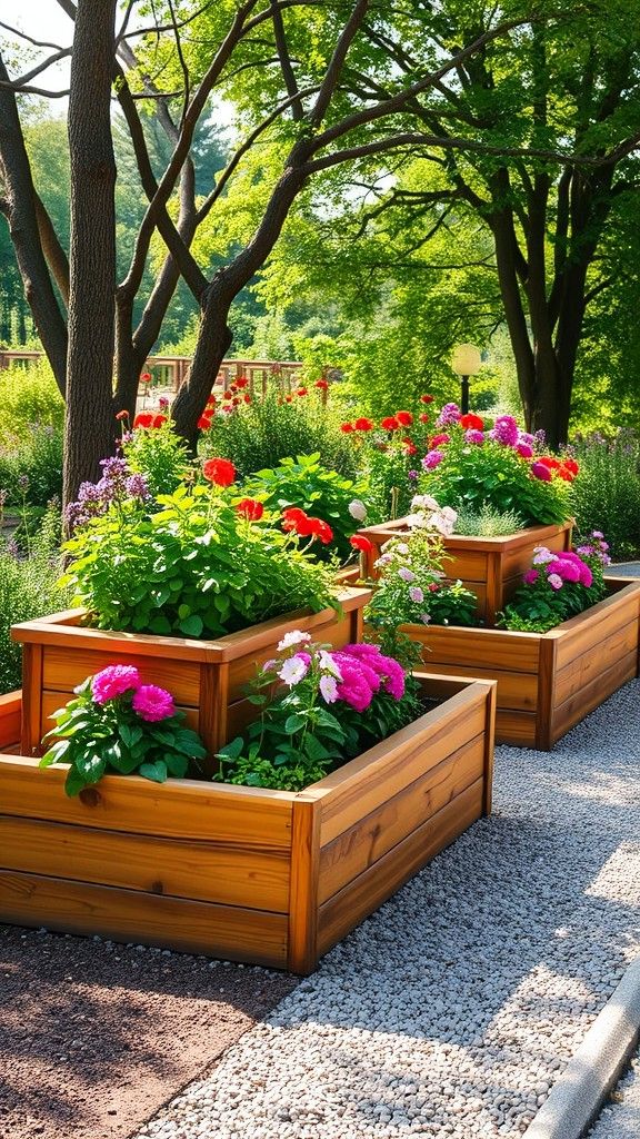 Layered Tiered Garden Beds