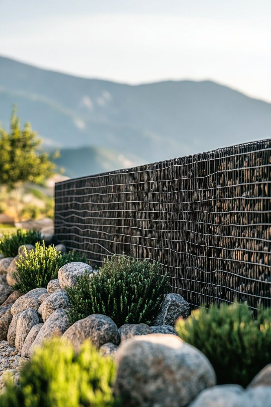 20+ Gabion Fence Designs to Refresh Your Yard - photo 6