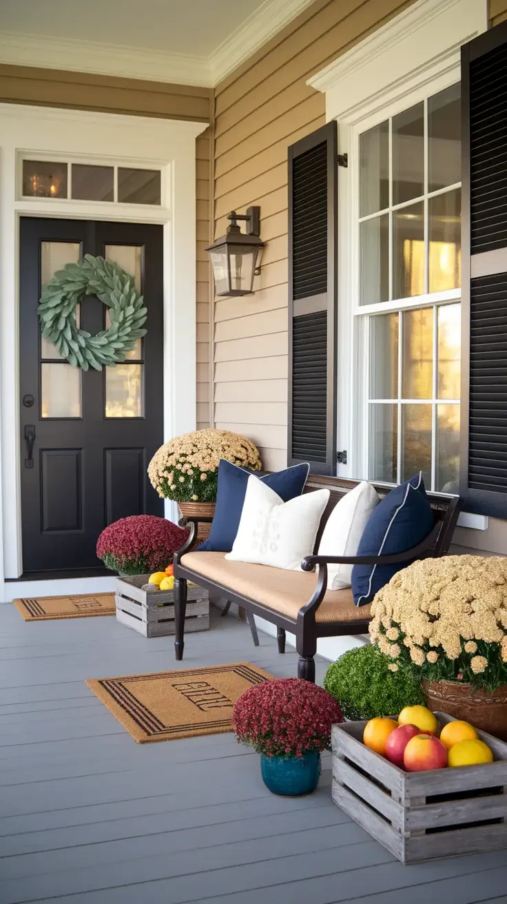 How Fall Porch Decor Ties Into Your Whole Home - photo 2