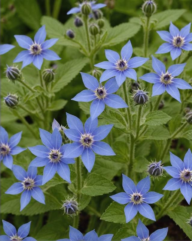 Borage for Bees and Butterflies