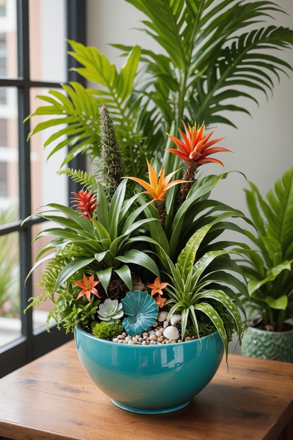 1. Build a Tiny Potted Oasis