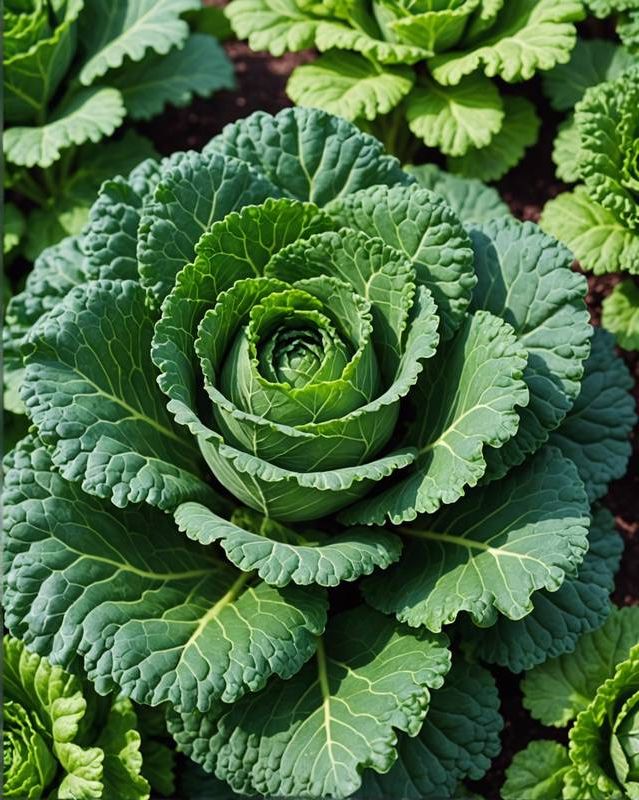 Kale for Shaded Vegetable Beds