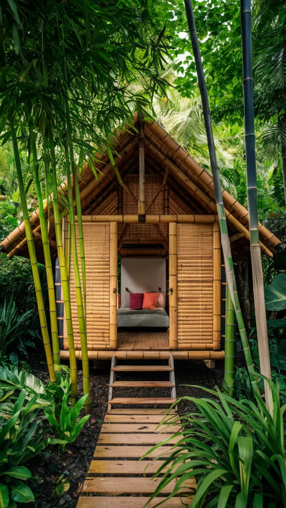 Secluded Bamboo Hut Ideas