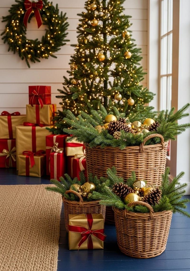 14. Red And Gold Gift Boxes By Frosted Evergreens - photo 2