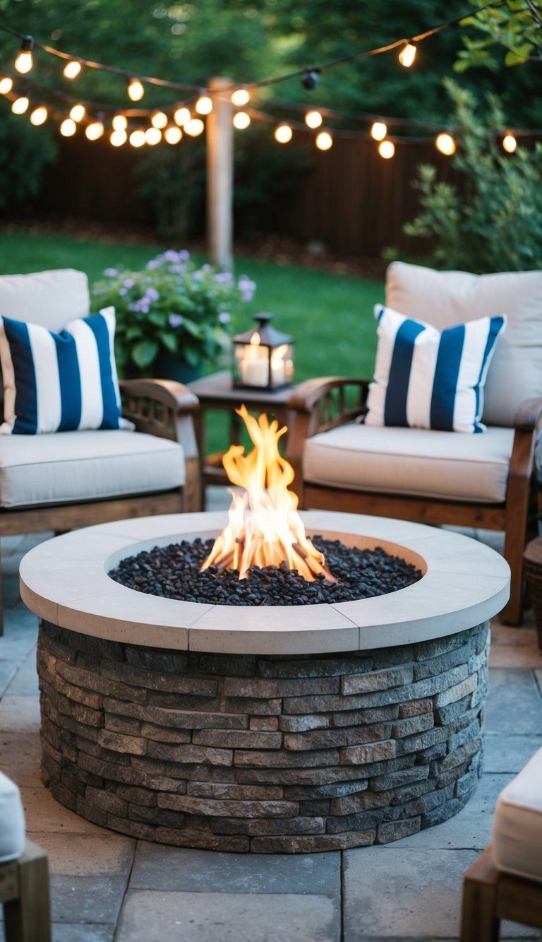 Building a Stone Fire Pit