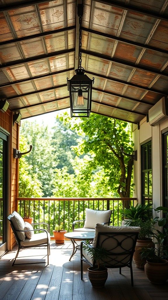Vintage-Style Metal Roofing