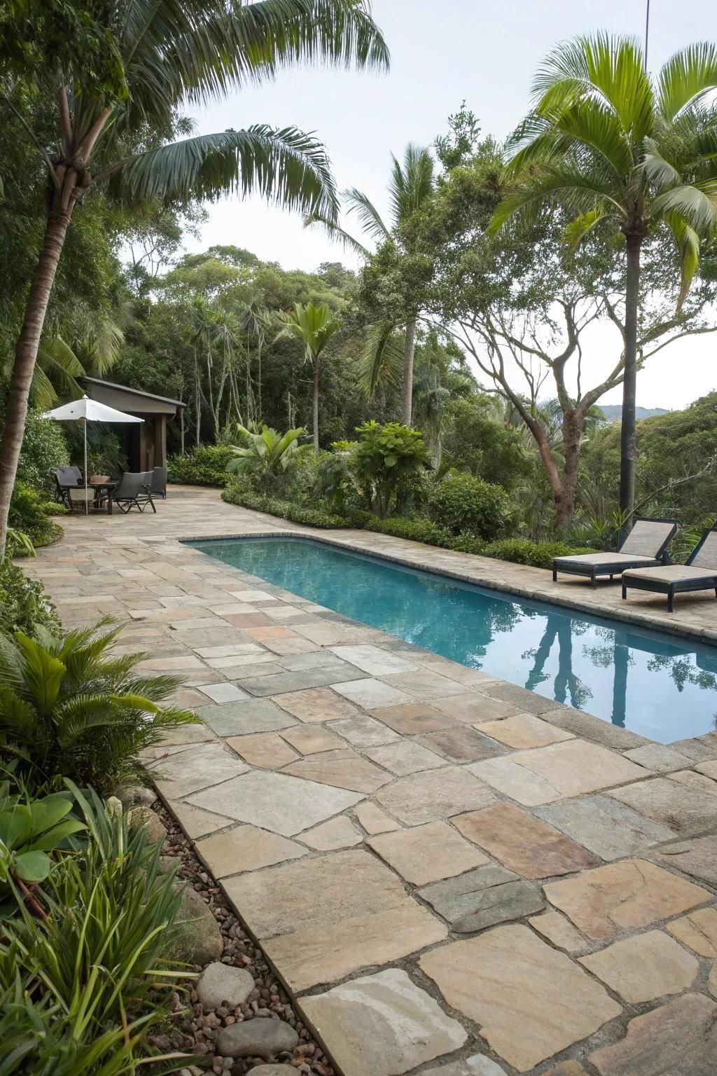 Use Natural Stone or Pavers
