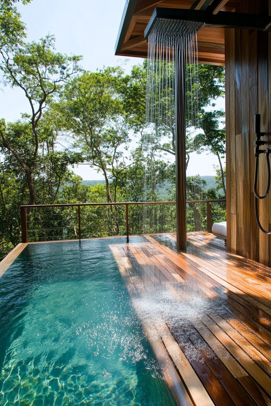 38 Tropical Modern Pool House Ideas - photo 15