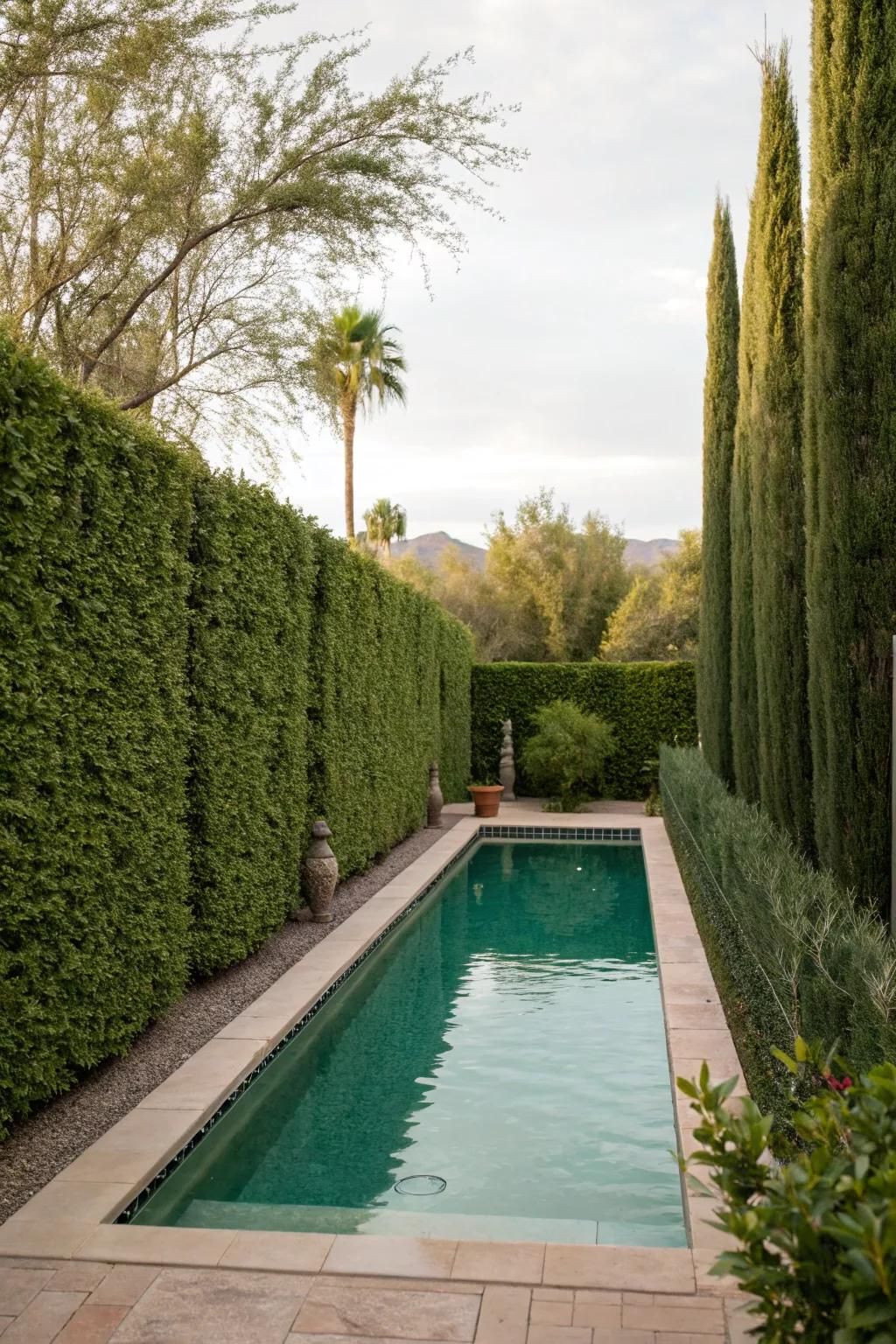 Plant Greenery for Extra Privacy