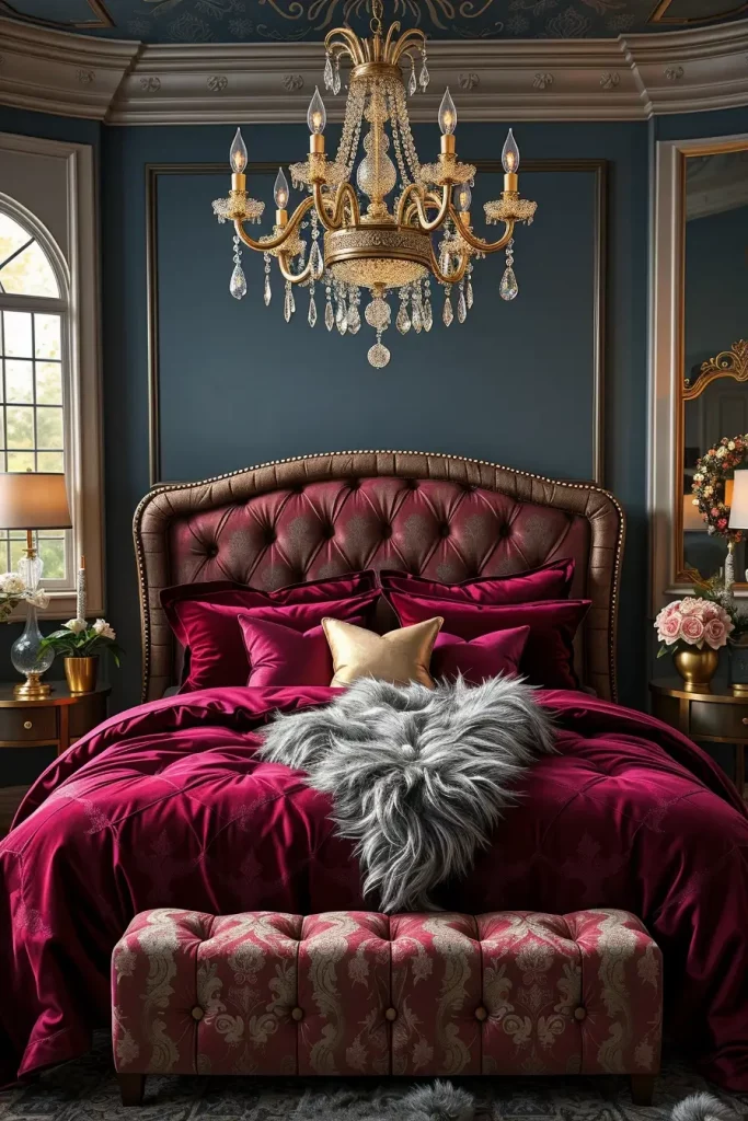Luxurious Christmas Bedroom Decor Ideas - photo 2