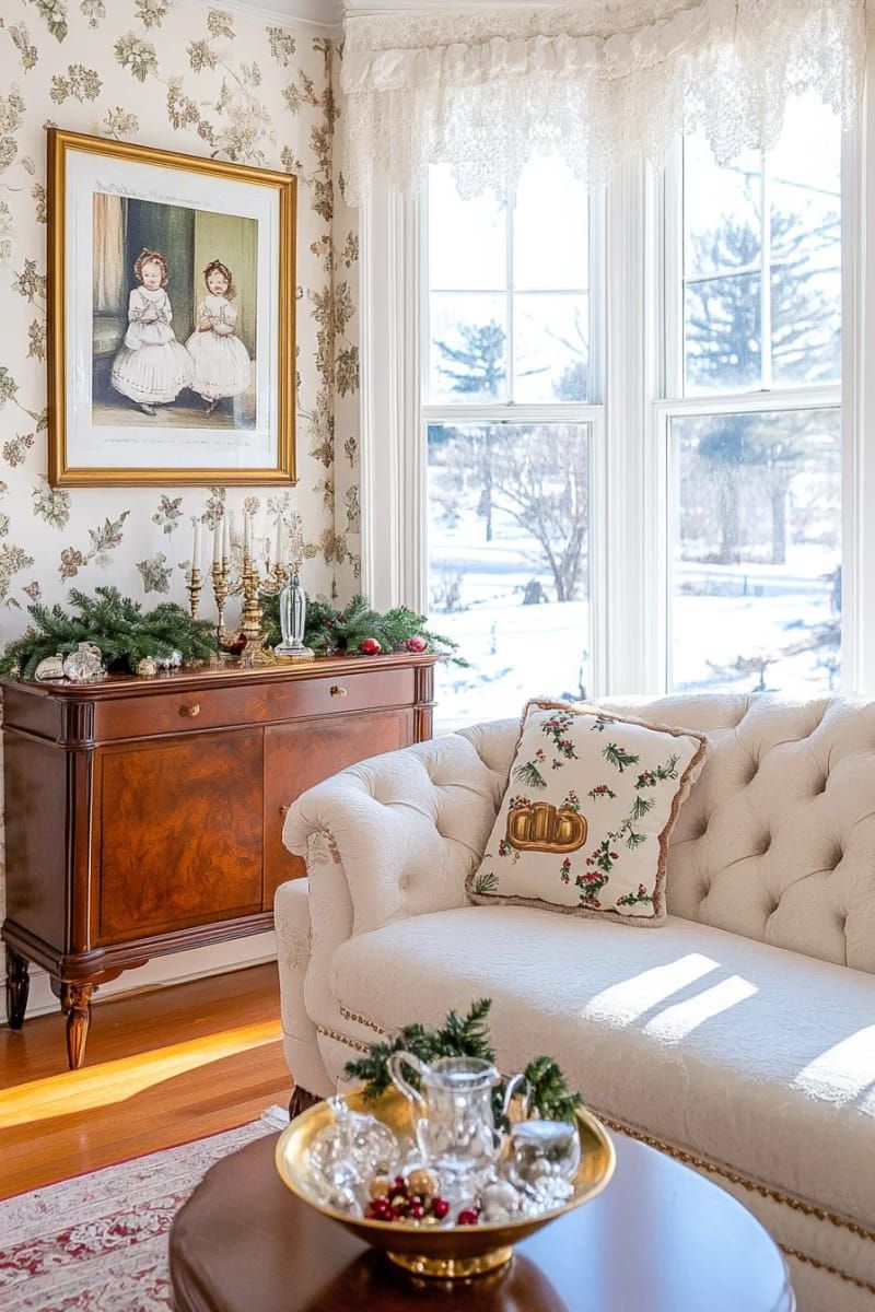 9. Victorian Holiday Prints for Wall Decor - photo 2