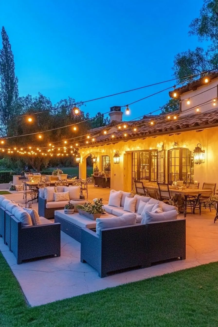 13. Warm Glow from Bistro Lights