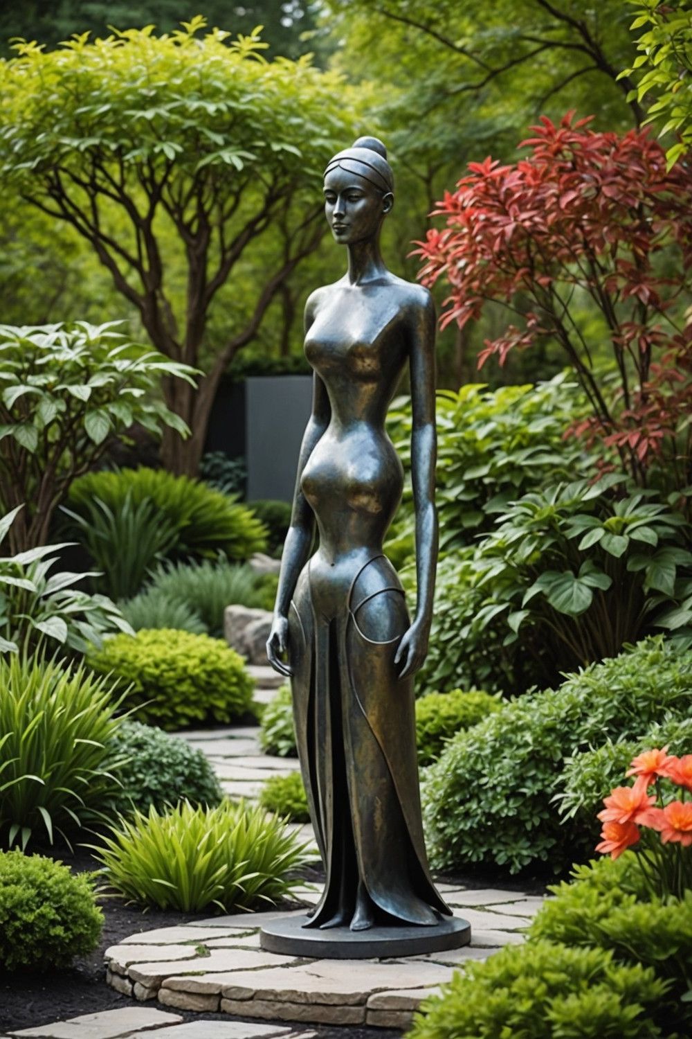 Adding Artistic Sculptures and Statues