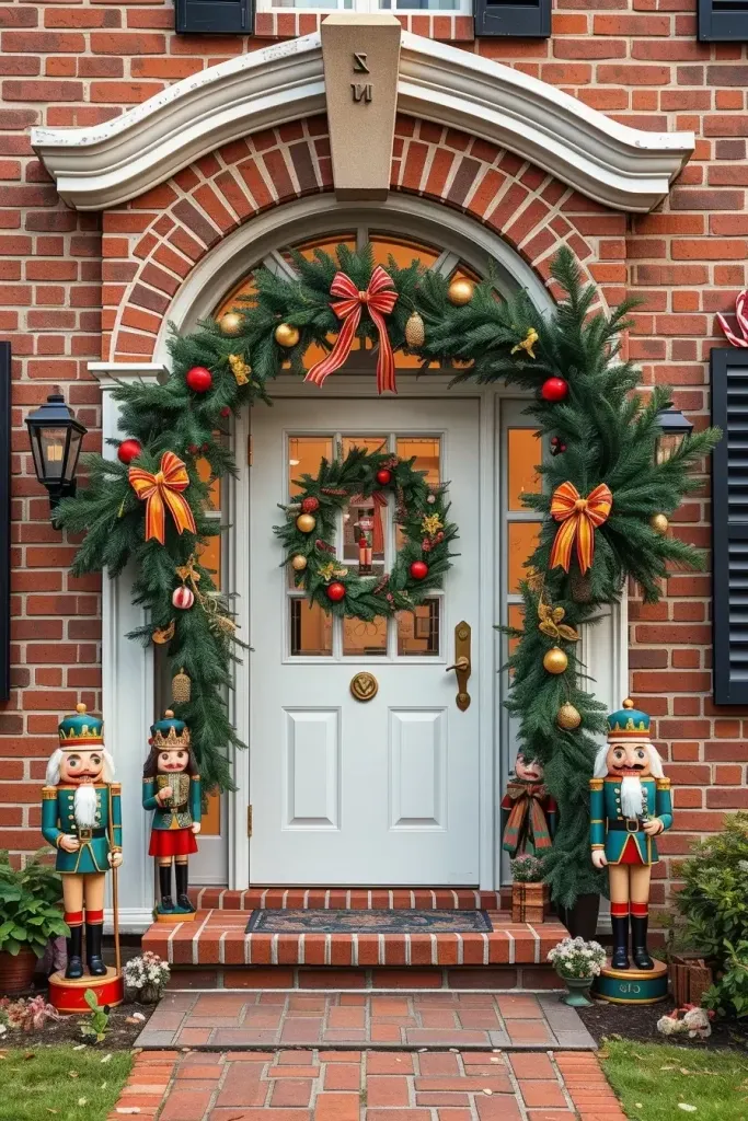 Nutcracker Themed Wreaths for Your Entrance