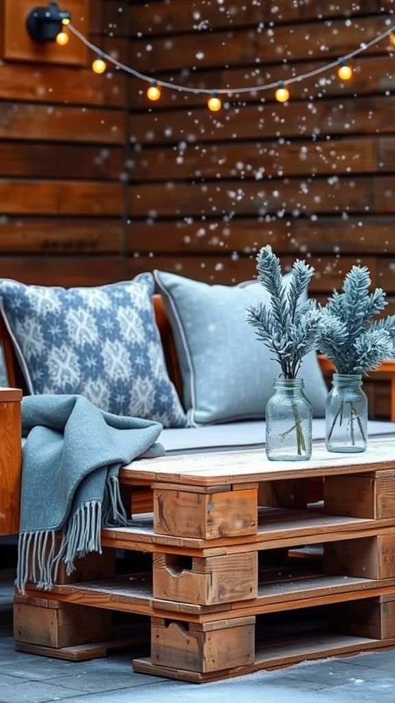 Recycled Pallet Patio Projects