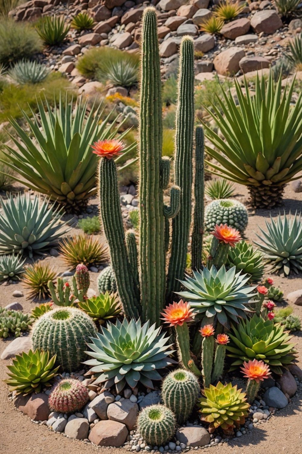 Pairing Cacti with Succulents