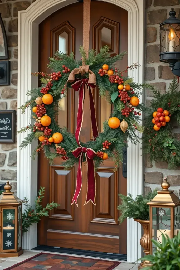 Wreaths Made From Natural Vintage Materials - photo 2