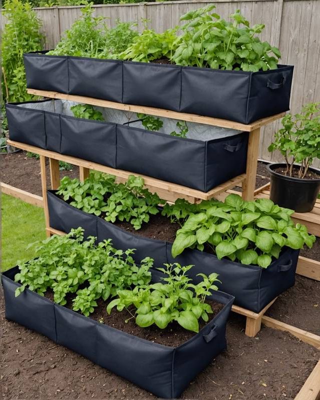 Gardening in Fabric Grow Bags