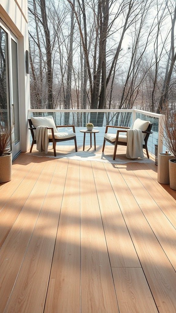 13) Bamboo Patio Flooring