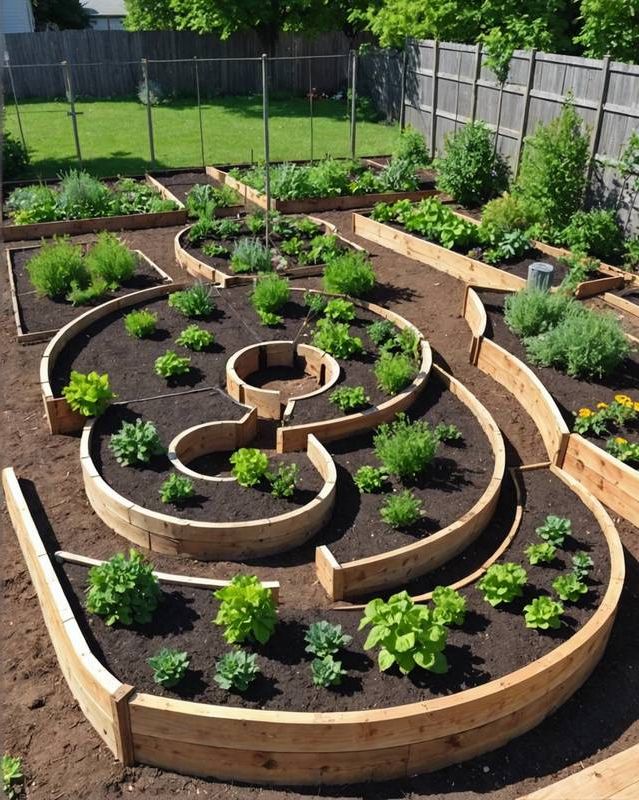 Setting Up a Keyhole Garden