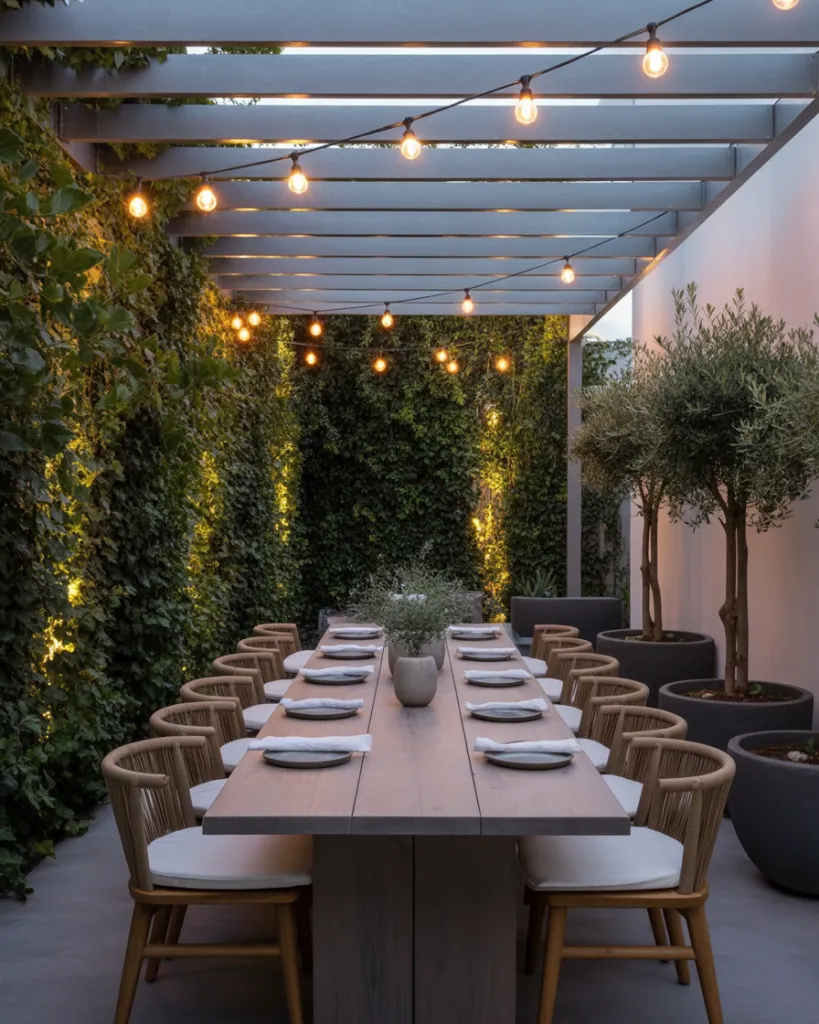 13. Outdoor Dining Setups for Al Fresco Meals