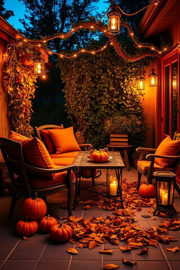 Add Warm Glow with Lanterns
