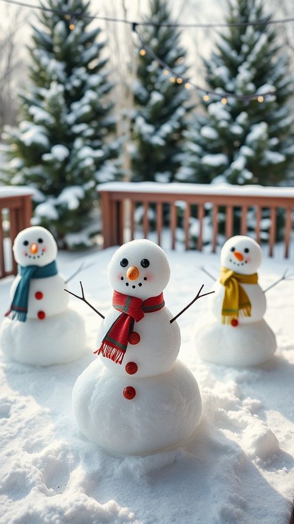 Easy DIY Snowman Decorations