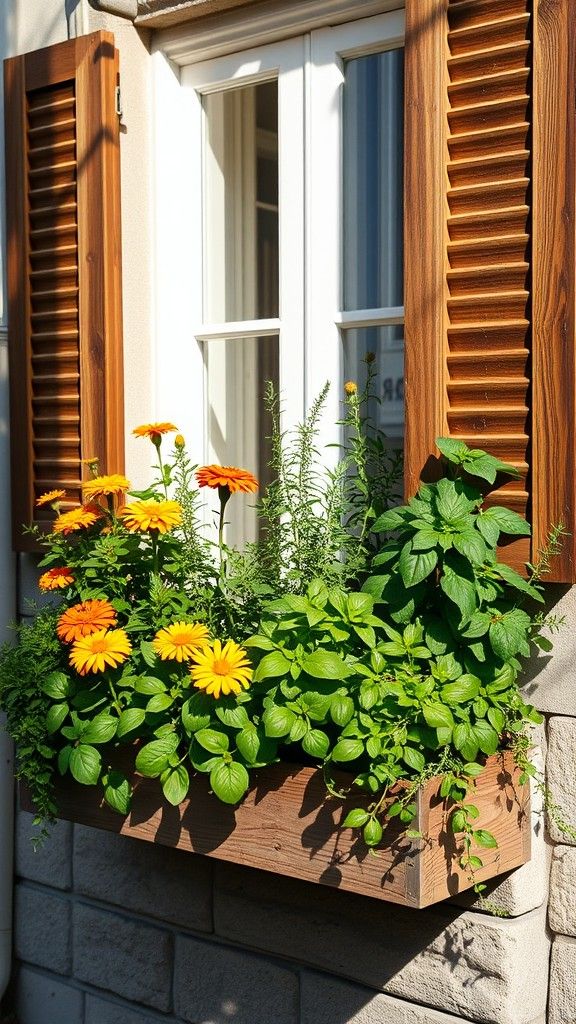 Charming Window Box Gardens