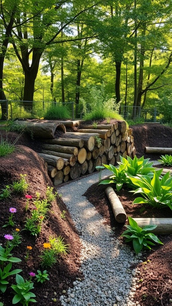 Hugelkultur Mound Method